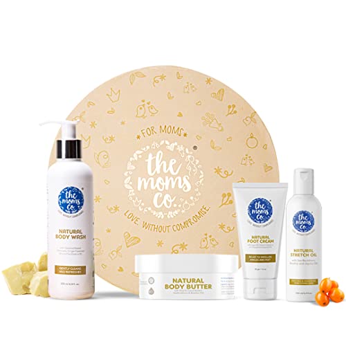 The Moms Co. All-Natural Complete Care Pregnancy Gift Box, 4-Piece