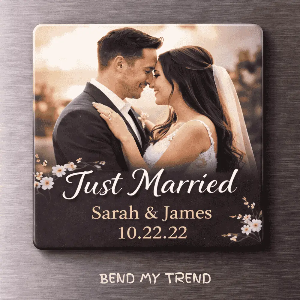 How to design personalized magnets for wedding favors