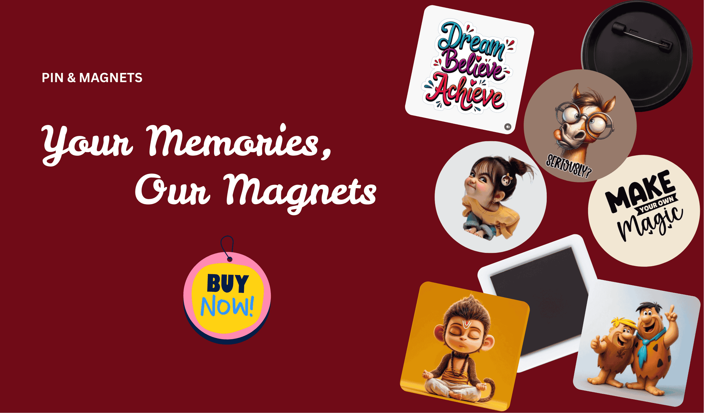 PIN & MAGNETS BADGES