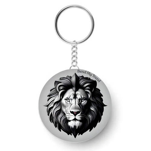 Rock Lion Key Chain