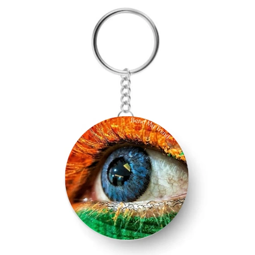 Tri Eye Key Chain