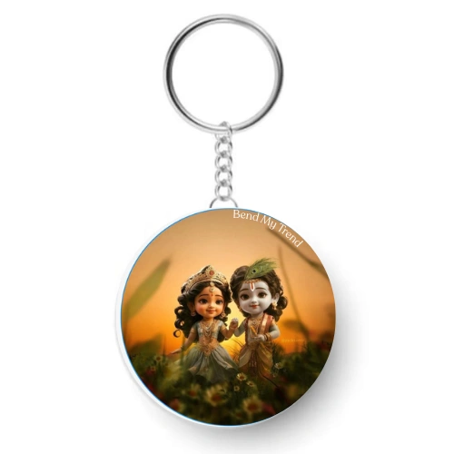 Radha Krishna Key Chain