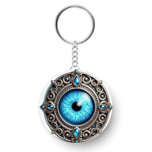 3D Eye Key Chain