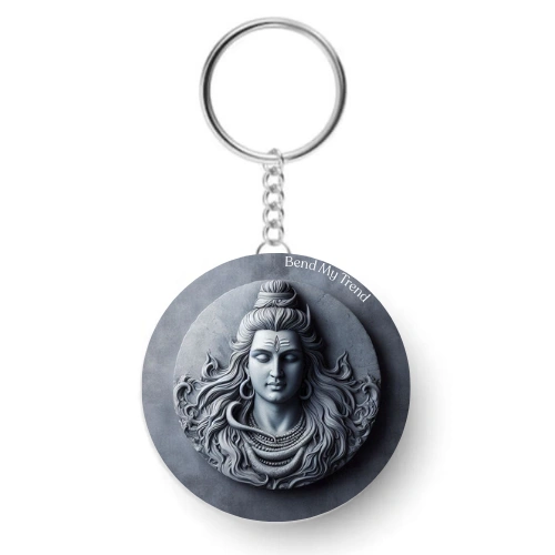 Rock Shiva Key Chain