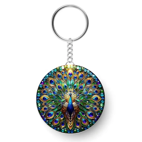 Peacock Key Chain