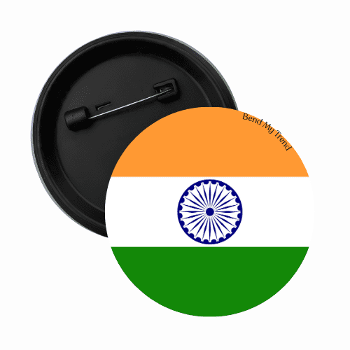 Indian Flag Pin Badges
