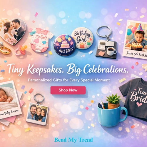 Bend My trend Banner