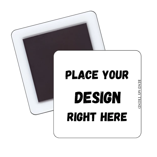 CUSTOM SQUARE FRIDGE MAGNET