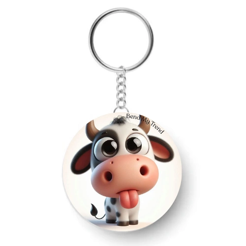Cow Key Chain